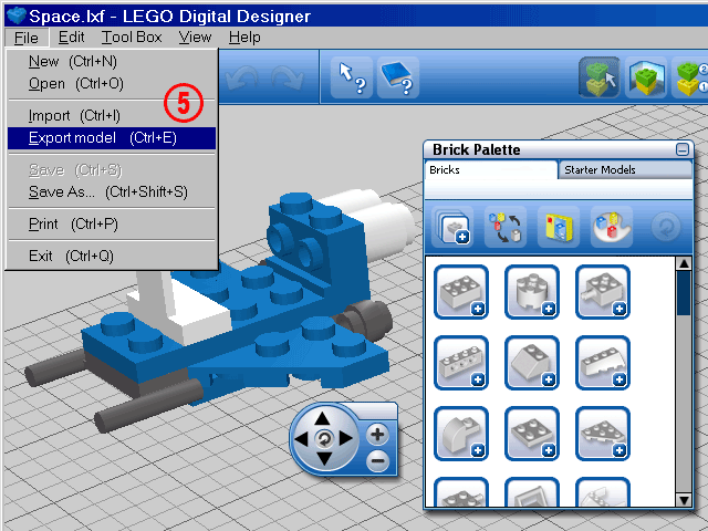 LDraw to LDD conversion LDraw Wiki